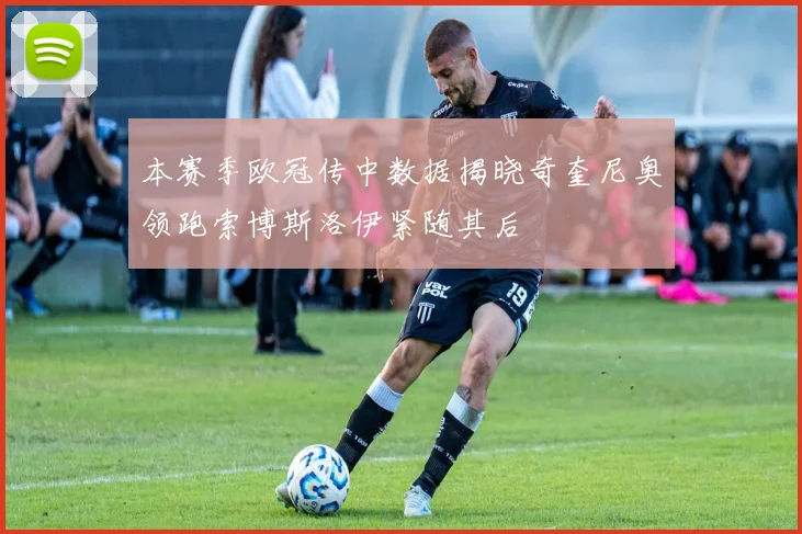 本赛季欧冠传中数据揭晓奇奎尼奥领跑索博斯洛伊紧随其后